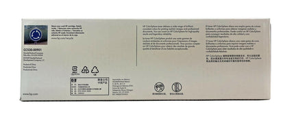 NEW - Genuine HP Color LaserJet CC530A Black Toner Cartridge