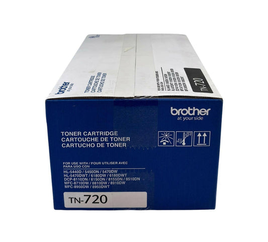 NEW - Genuine Brother TN-720 Black 3000 Page Toner Cartridge