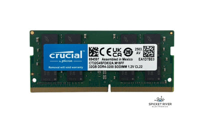 Crucial by Micron CT32G4SFD832A.M16FF 32GB DDR4-3200 SODIMM 1.2V CL22 RAM