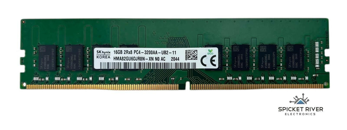SK Hynix HMA82GU6DJR8N-XN 16GB 2Rx8 PC4-3200AA DDR4 DIMM Desktop RAM