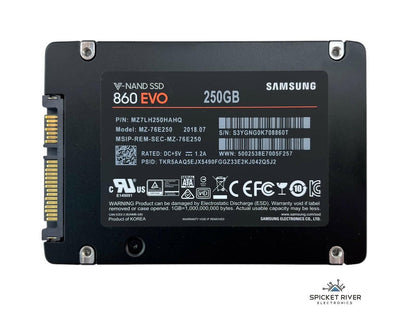 Samsung 860 EVO MZ-76E250 250GB SATA 6Gb/s 2.5" Internal SSD Solid State Drive