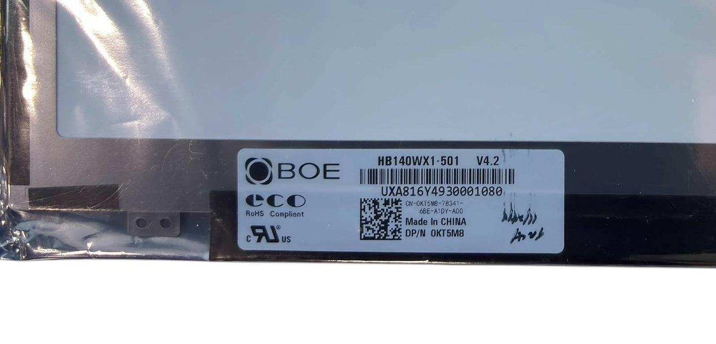 Dell KT5M8 Alienware R1 / E7440 EDP 14" WXGAHD Glossy LCD Display