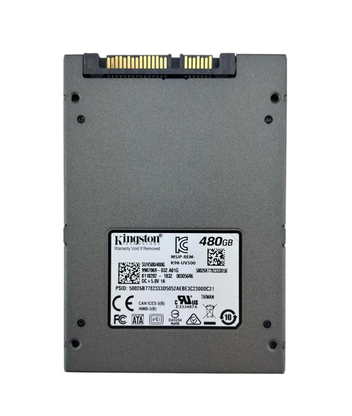 Kingston SUV500/480G 480GB SATA III 2.5" Internal SSD Solid State Drive