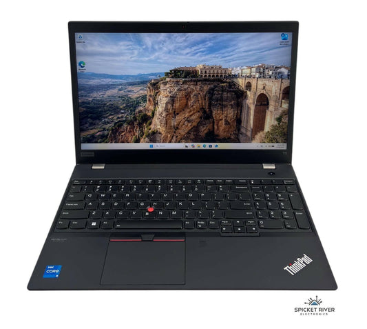 Lenovo ThinkPad T15 Gen 2i Quad Core i5-1135G7 2.40GHz 256GB SSD 24GB RAM Win11