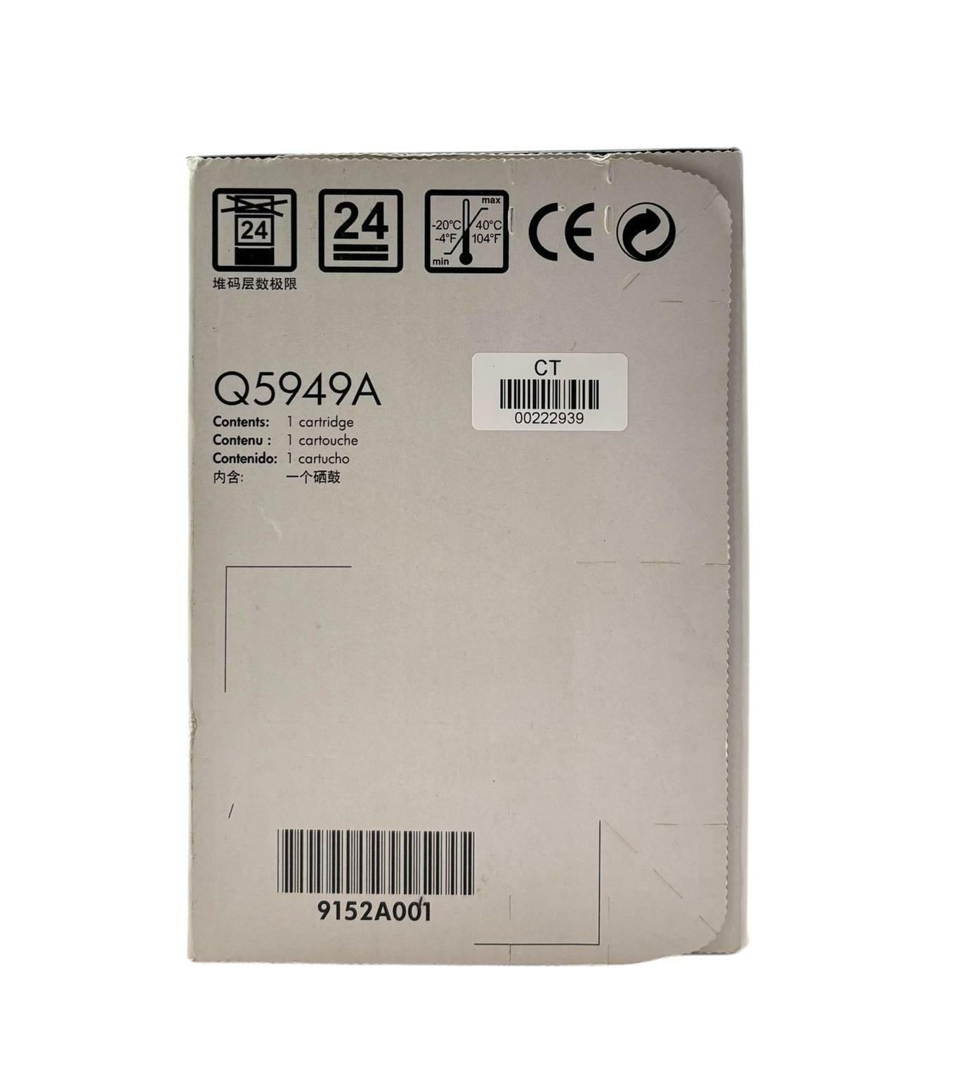NEW - HP LaserJet Q5949A 49A Black Toner Cartridge