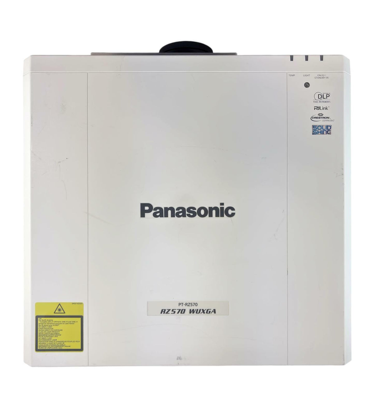 Panasonic PT-RZ570W WUXGA (1920x1200) 5400 Lumen DLP Laser Projector - 6620Hrs