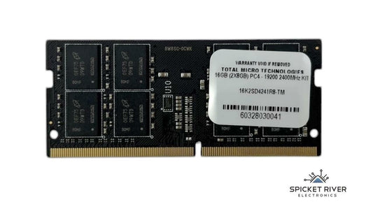Total Micro Technologies 16K2SD4241R8-TM 8GB PC4-19200 2400MHz SODIMM RAM Module