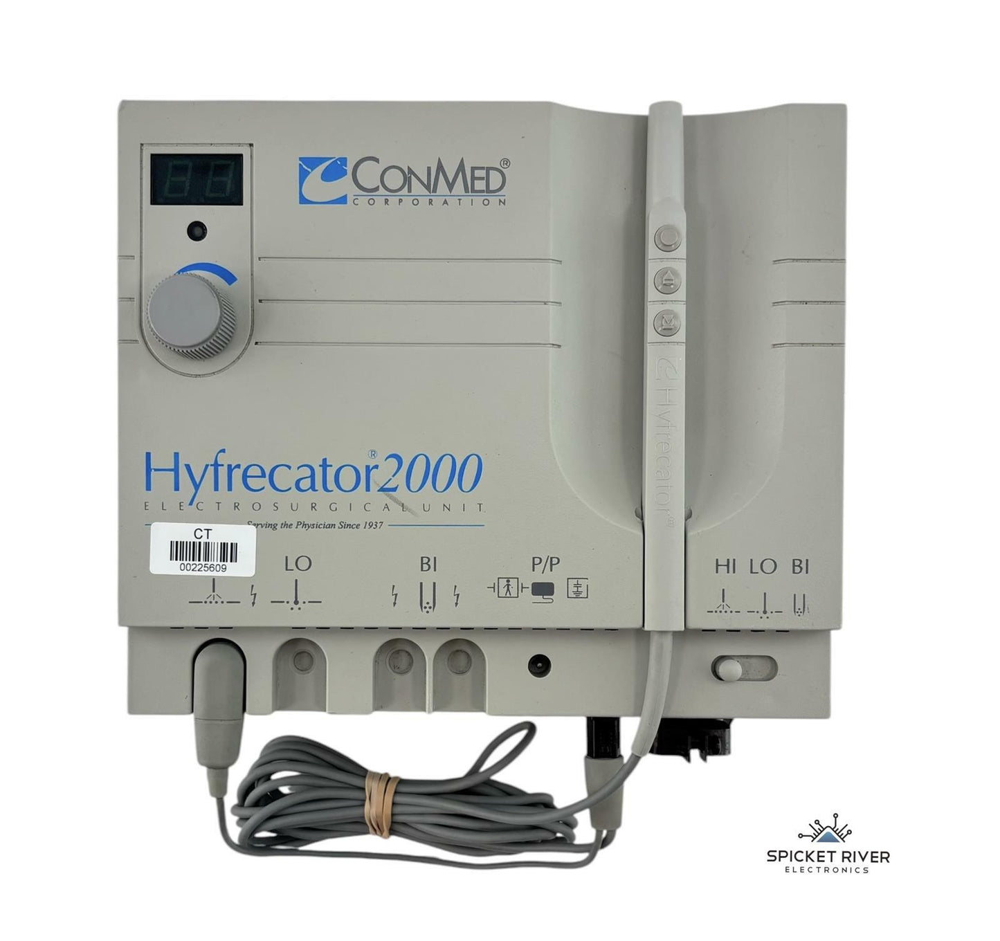 ConMed Hyfrecator2000 Electrosurgical Unit 7-900-115 w/ Handpiece