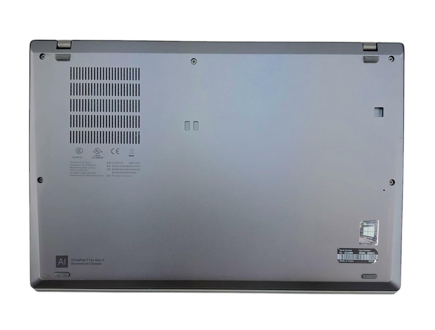 Lenovo ThinkPad T14s Gen 2i Quad Core i7-1165G7 512GB SSD 16GB RAM READ #230608