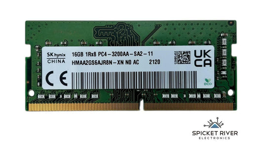 SK Hynix HMAA2GS6AJR8N-XN 16GB 1Rx8 PC4-3200AA DDR4 SODIMM RAM Module
