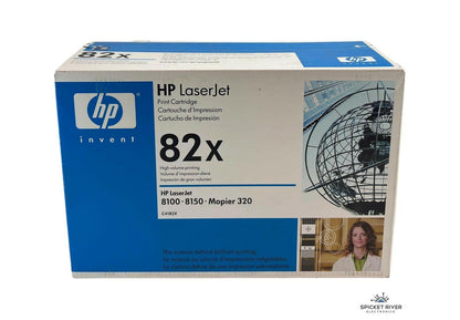 NEW - Genuine HP LaserJet 82X C4182X Black High Yield Toner Cartridge