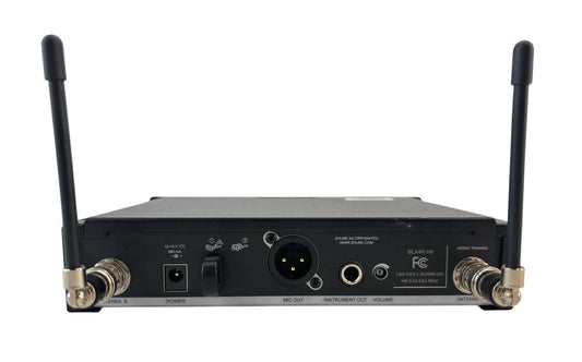Shure BLX4R H9 512-542MHz Wireless Microphone Receiver - No AC