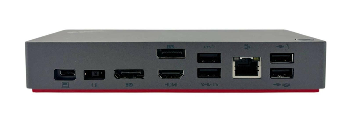 Lenovo ThinkPad Universal USB-C Dock v2 Model: LDA-VK4 Type 40B7 - No AC Adapter