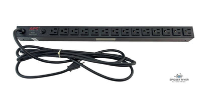 APC AP9567 14-Outlet Basic Rack Power Distribution Unit PDU 120V 15A