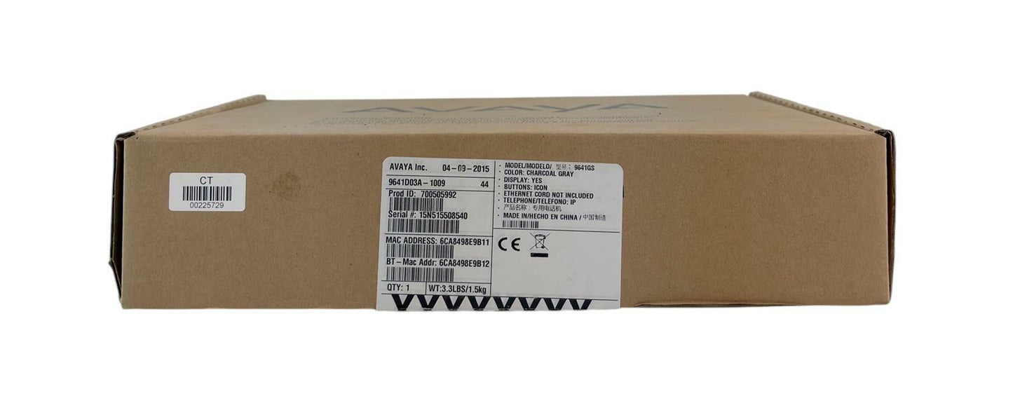 NEW - Open Box - Avaya 9611G 8-Line 24-Button VoIP Gigabit Desk Phone 700505992