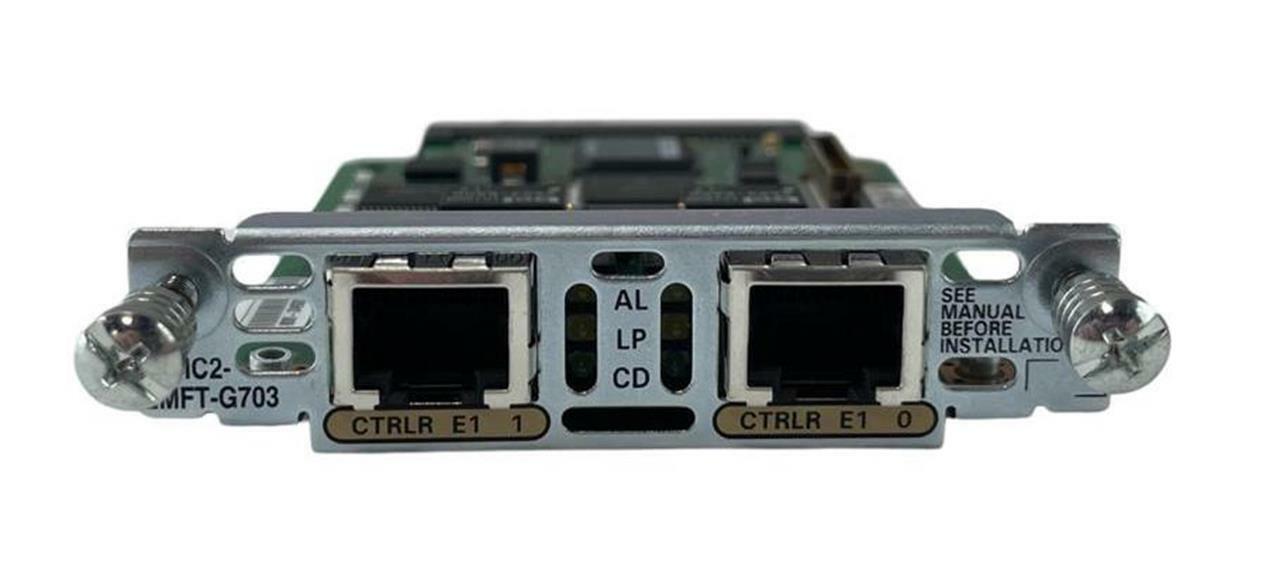 NEW - Open Box - Cisco VWIC2-2MFT-G703 2-Port G.703 Multiflex VWIC Card