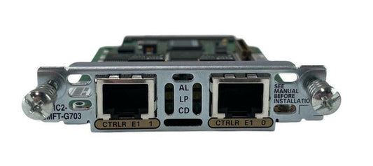 NEW - Open Box - Cisco VWIC2-2MFT-G703 2-Port G.703 Multiflex VWIC Card