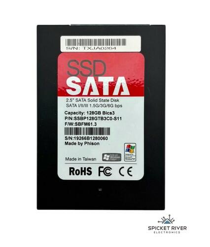 Lot of 5 - Phison SSBP128GTB3C0-S11 128GB 2.5" SATA SSD Solid State Drive