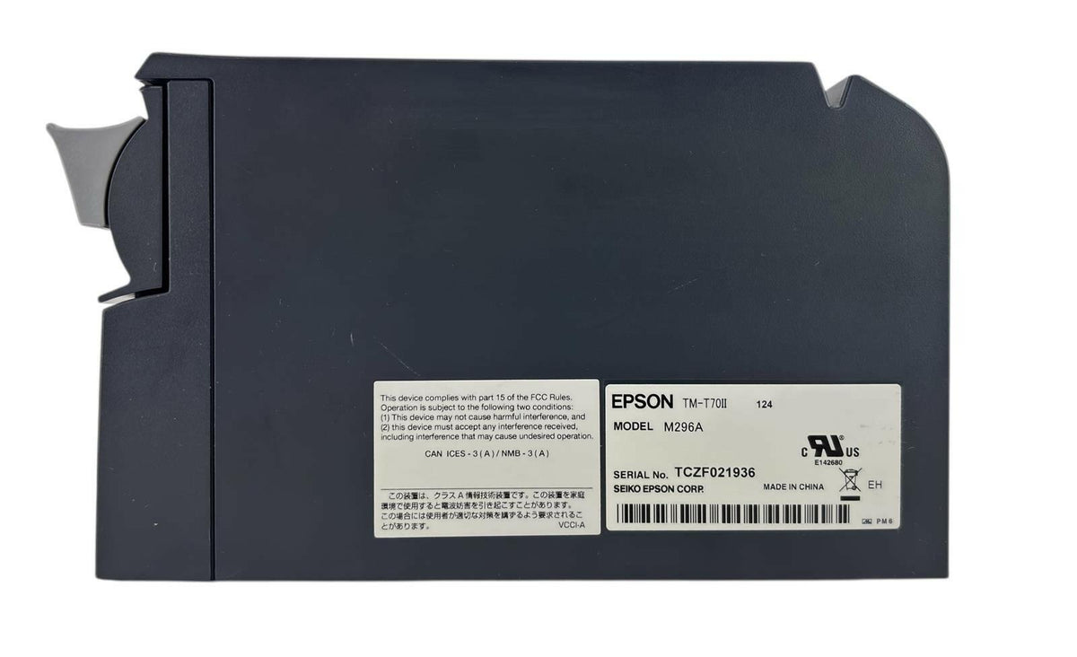 Epson M296A TM70II USB Thermal POS Receipt Printer - No AC - READ
