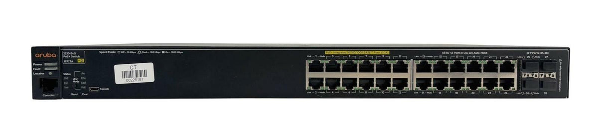 HP Aruba 2530-24G PoE+ J9773A 24-Port Gigabit Network Switch - READ #226157
