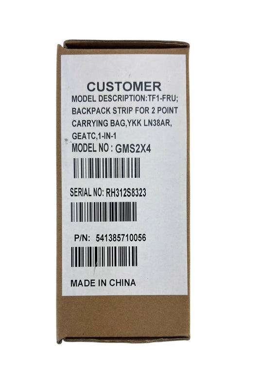 NEW - Getac GMS2X4 Shoulder Backpack Strap for 2-Point Carrying Bag 541385710056