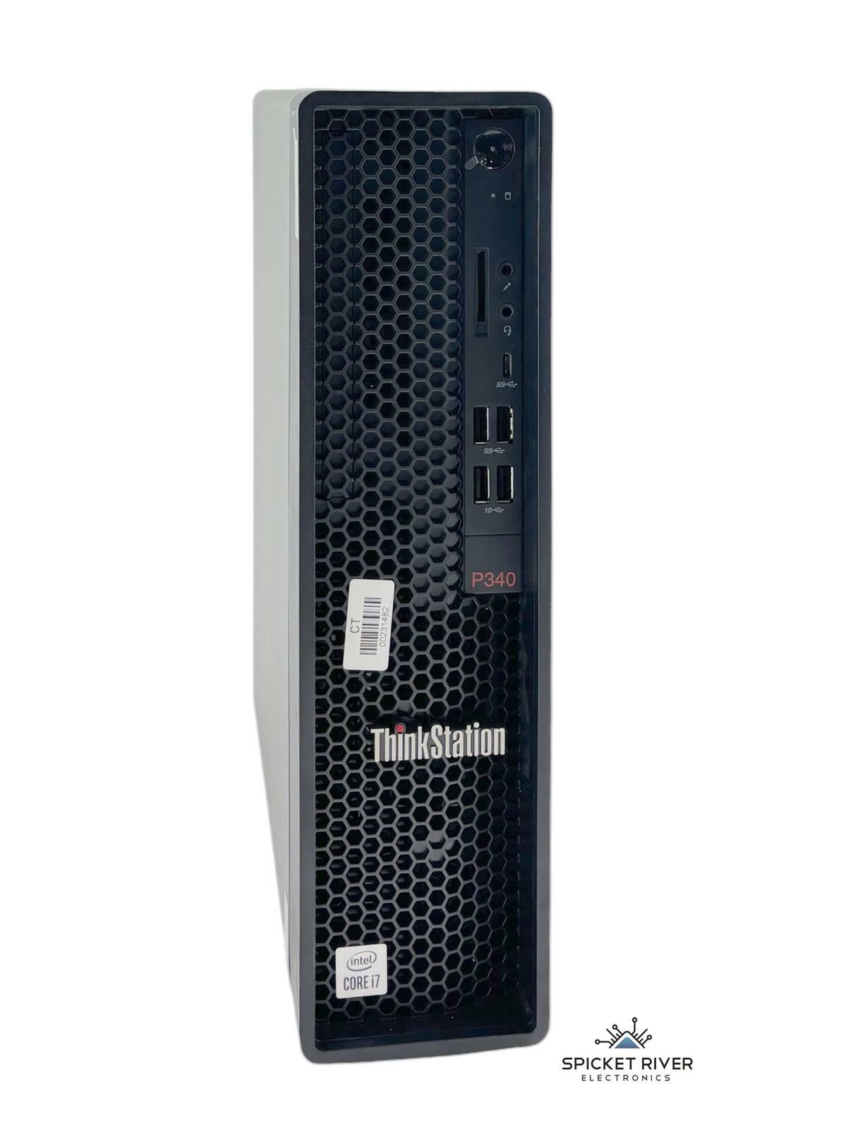 Lenovo ThinkStation P340 SFF 2.90GHz 8-Core i7-10700 512GB SSD 16GB RAM Win11Pro