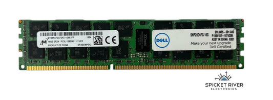 Lot of 2 - Micron MT36KSF2G72PZ-1G6E1FF 16GB 2Rx4 PC3L-12800R DDR3 RAM Memory