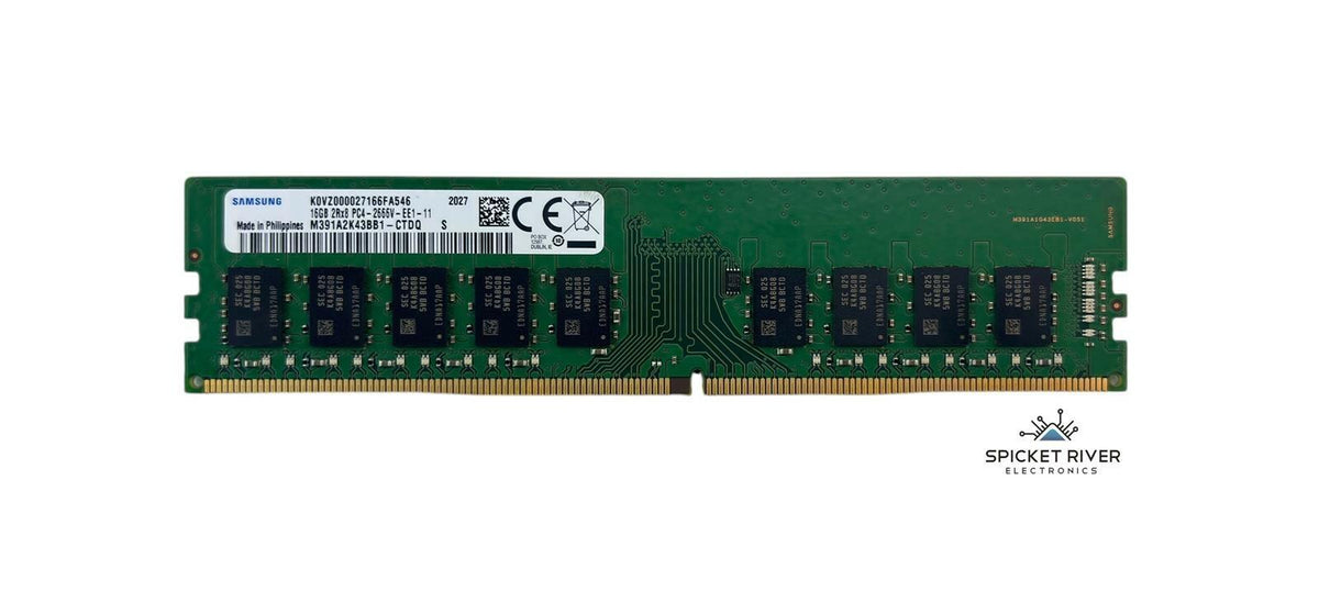 Samsung M391A2K43BB1-CTDQ 16GB 2Rx8 PC4-2666V DDR4 UDIMM Desktop RAM