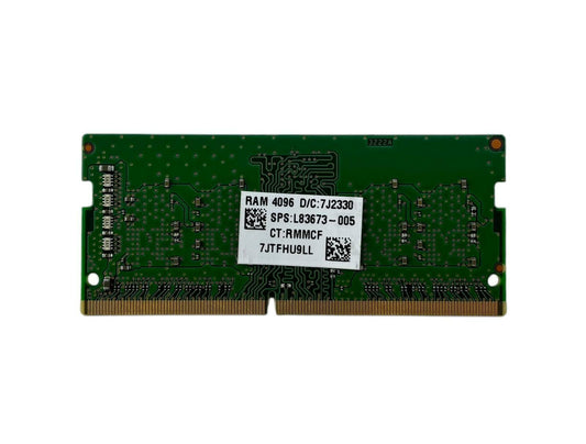 Lot of 2 - Micron MTA4ATF51264HZ-3G2R1 4GB 1Rx16 PC4-3200AA DDR4 SODIMM RAM