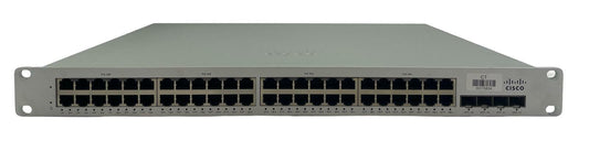 Cisco Meraki MS225-48LP Gigabit Network Switch 48x 1Gb PoE 4x10Gb SFP+ Unclaimed
