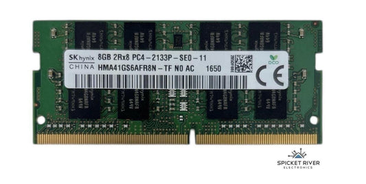 Lot of 2 - SK Hynix HMA41GS6AFR8N-TF 8GB 2Rx8 PC4-2133P DDR4 SODIMM RAM Memory