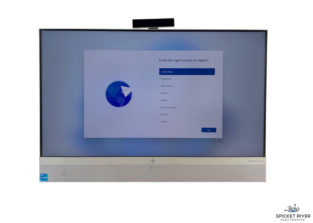 HP EliteOne 840 G9 23.8" AIO Quad Core i3-12100 256GB SSD 8GB RAM - READ #231573