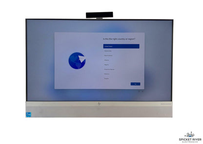 HP EliteOne 840 G9 23.8" AIO Quad Core i3-12100 256GB SSD 8GB RAM - READ #231573