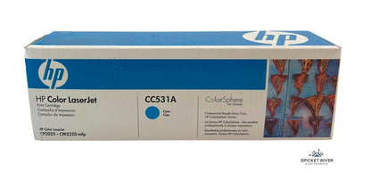 NEW - Genuine HP Color LaserJet CC531A Cyan Toner Cartridge
