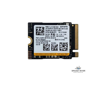 Samsung PM9C1a MZ-9L8512C 512GB M.2 2230 PCIe Gen4x4 NVMe SSD Solid State Drive