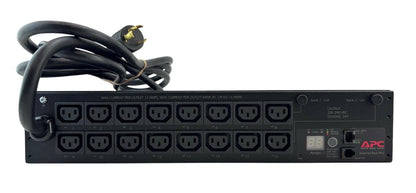 APC AP7911B 16-Outlet Switched 2U Rack PDU Power Distribution Unit 30A 208V