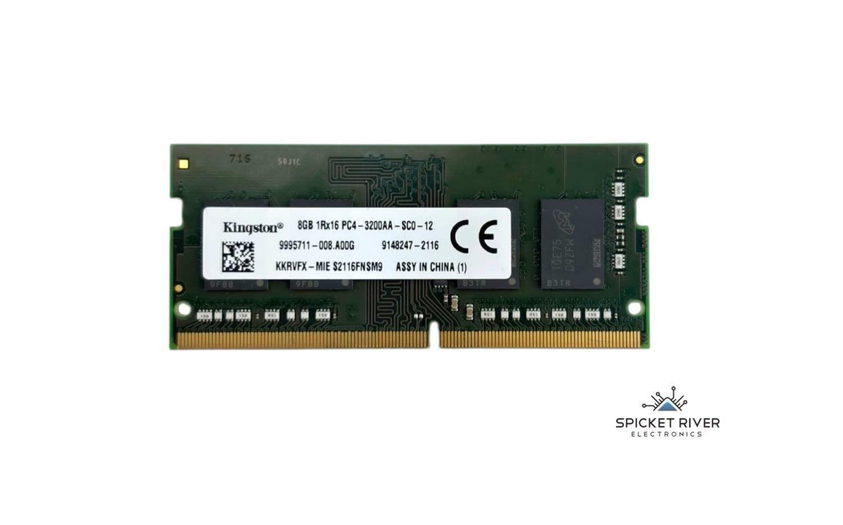 Kingston KKRVFX-MIE 8GB 1Rx16 PC4-3200AA DDR4 SODIMM RAM Desktop/Laptop Memory