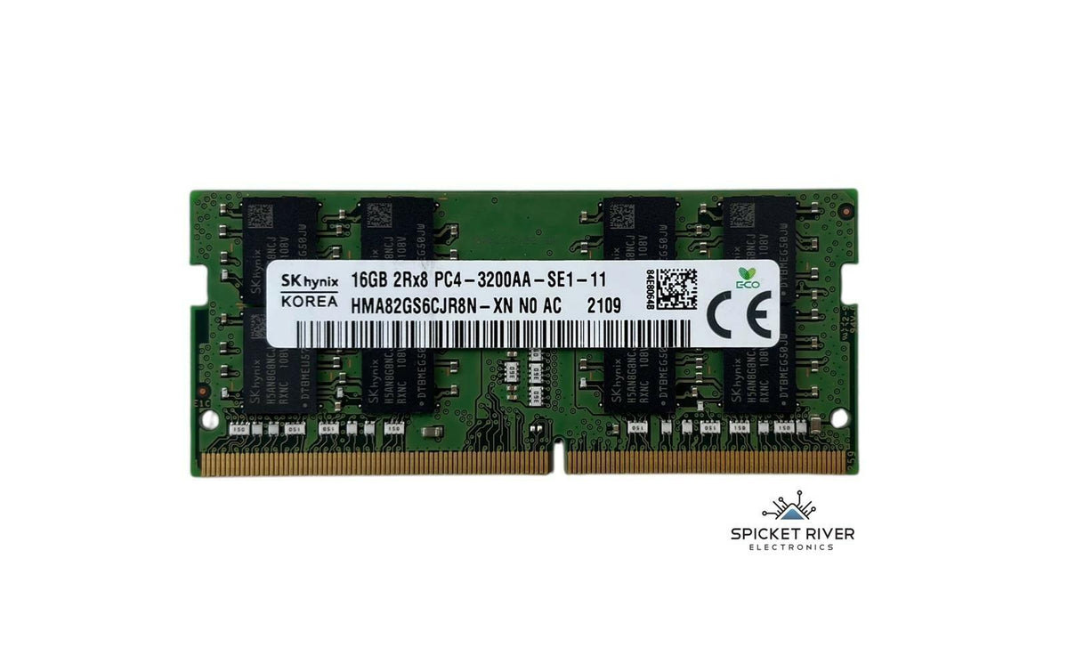 SK Hynix HMA82GS6CJR8N-XN 16GB 2Rx8 PC4-3200AA DDR4 SODIMM Desktop/Laptop RAM