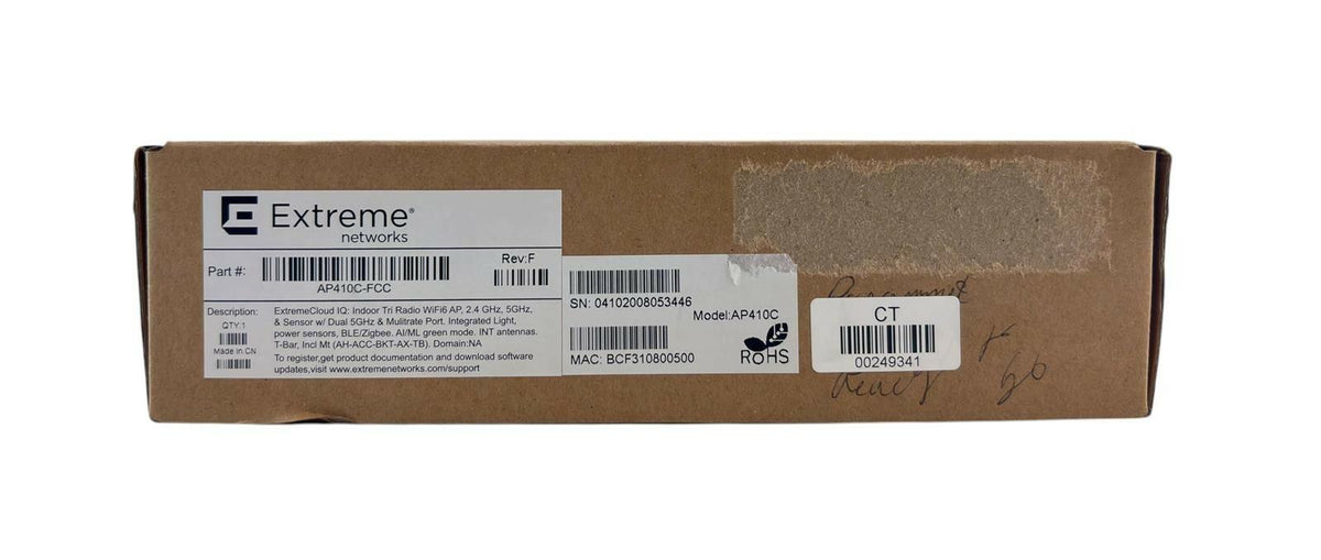 Extreme Networks AP410C Extreme Cloud IQ WiFi 6 Indoor Wireless Access Point