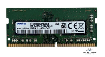 Samsung M471A1K43DB1-CWE 8GB 1Rx8 PC4-3200AA  RAM DDR4 SODIMM Laptop Memory