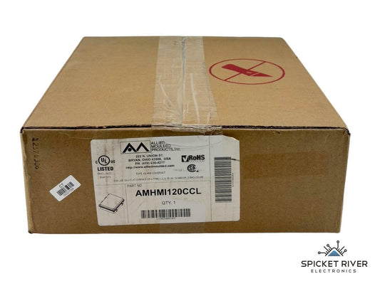 NEW - Allied Moulded Products AMHMI120CCL Type 4X HMI Cover Kit