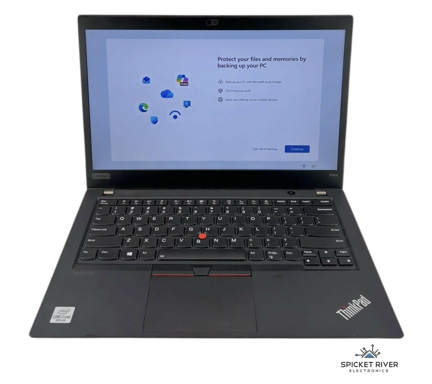 Lenovo ThinkPad P14s Gen 1 Quad Core i7-10510U 1.80GHz 512GB SSD 16GB RAM Win 11