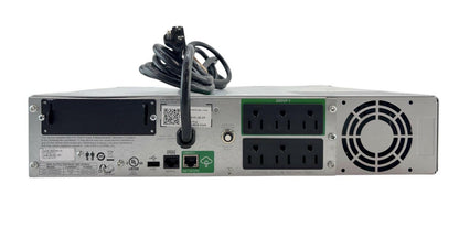 APC SMT1000RM2UC 1000VA 700W 2U Rack Mount Smart UPS Battery Backup - No Battery