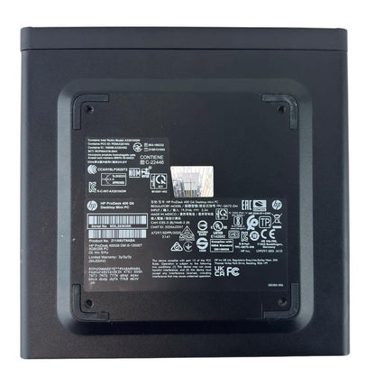 HP ProDesk 400 G6 Mini 2.3GHz 6-Core i5-10500T 256GB SSD 8GB RAM Windows 11 Pro