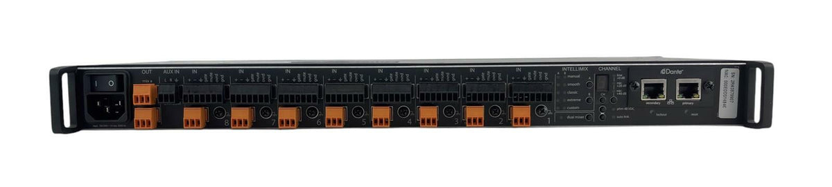Shure SCM820-DAN 8-Channel Digital IntelliMix Auto Mixer