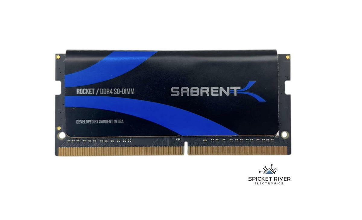 Sabrent SB-DDR32 32GB 3200MHz DDR4 SODIMM CL22 Desktop/Laptop RAM Memory
