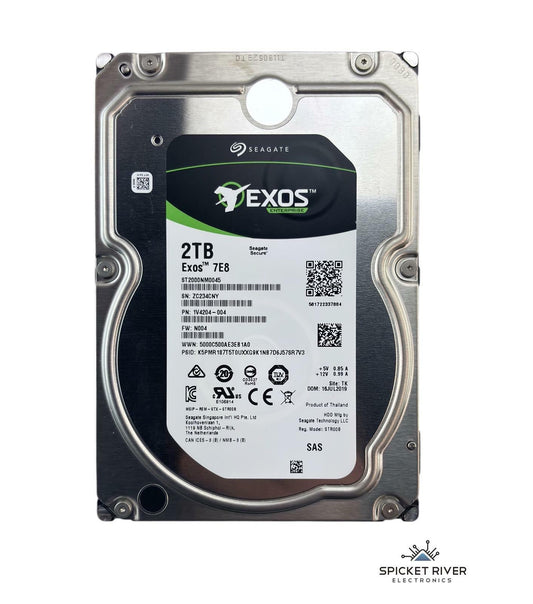 Seagate Exos 7E8 ST2000NM0045 2TB SAS 12Gb/s 7.2K 3.5" Enterprise Hard Drive HDD