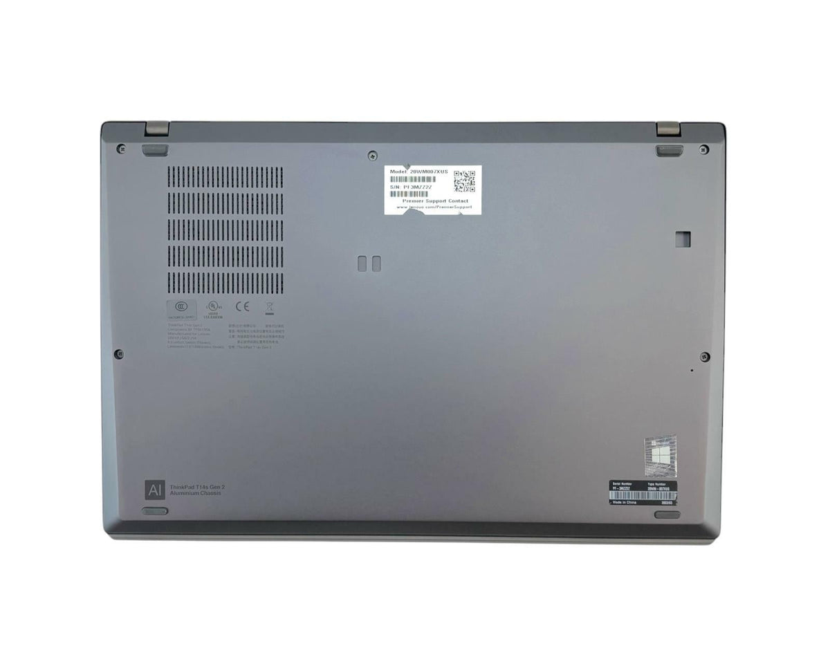 Lenovo ThinkPad T14s Gen 2i Quad Core i7-1185G7 512GB SSD 16GB RAM - NO BATTERY