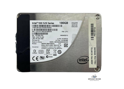 Intel 520 Series SSDSC2BW180A3L 180GB SATA 6Gb/s 2.5" Internal Solid State Drive