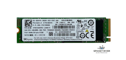 SK Hynix PC611 HFS512GD9TNI-L2A0A 512GB M.2 2280 NVMe PCIe Gen3x4 SSD Drive